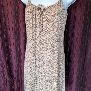 COPY - cute brandy melville floral red dress with a bow